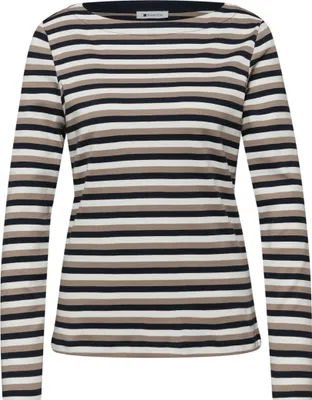 Produktbild von Street One multicolor yds u-boat shirt shadowed navy 38