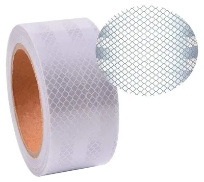 Obrázek produktu pro Reflexní samolepicí páska s vysokou fotometrickou účinností, 5 m x 5 cm, bílá