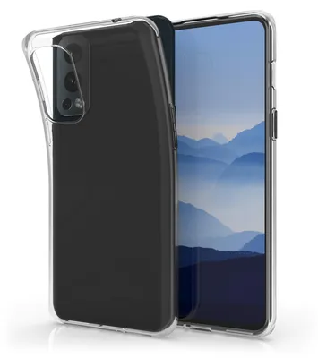 Produktbild von kwmobile Hülle kompatibel mit OnePlus Nord 2 5G - Silikon Handyhülle transparent - Handy Case in Transparent