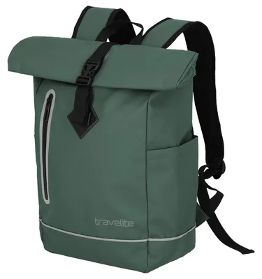 Produktbild von Travelite Rolltop Handgepäck Rucksack BASICS, 48 cm, 19 Liter, wasserfest