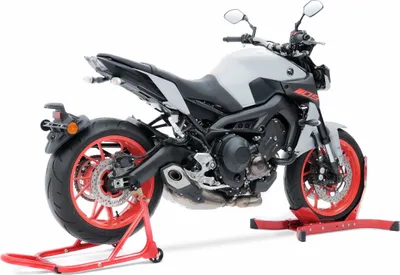 Produktbild von Montageständer Set mit Wippe für Kawasaki Z 900 / RS / Cafe SRR rot