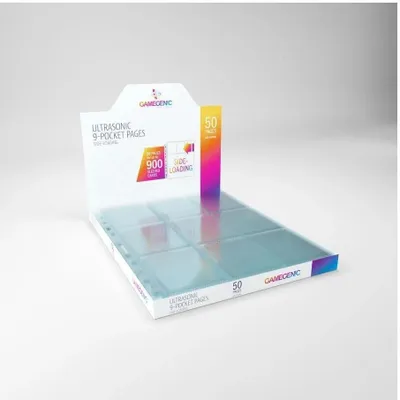 Immagine prodotto di Fogli per carte Ultraschall 9-Pocket Sideloader, 50 pezzi