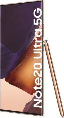 Imagen del producto de Samsung Galaxy Note20 Ultra 5G SM-N986B, pantalla de 17,5 cm (6.9"), 12 GB de RAM, 256 GB de almacenamiento, cámara de 108 MP, sistema operativo Android 10, color bronce