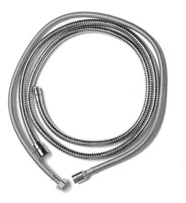 Image de Sapho Set - Tuyaux de douche pour douches extractibles de la baignoire, chrome FLE18