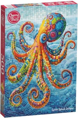 Produktbild von CHERRY PAZZI Puzzle Tintenfisch, Tintenfischhang, 500 Stü ck