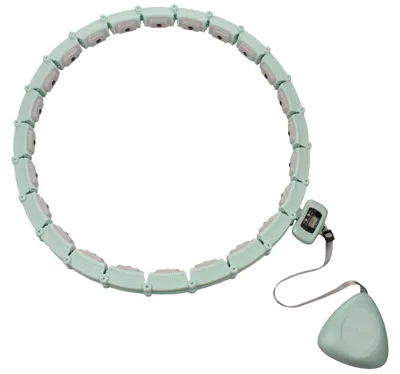 Obrázek produktu pro Gymnastická obruč Merco Hula Hoop Counter zelená, 1 ks