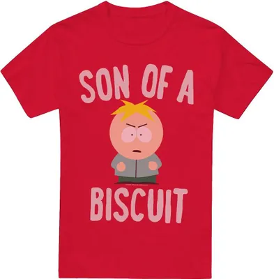Produktbild von South Park - "Butters Biscuit" T-Shirt für Herren TV7253 (XL) (Rot)