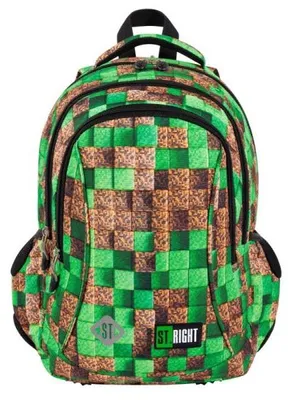 Obrázek produktu pro Dětský školní batoh brašna Pixel Cubes ST.RIGHT chlapecká brašna