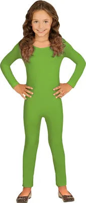 Immagine prodotto di Body lungo verde Taglia bambino: 140-152