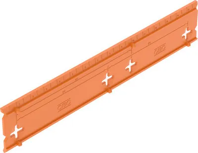 Produktbild von OBO 2003890 Bohrschablone orange ZABS