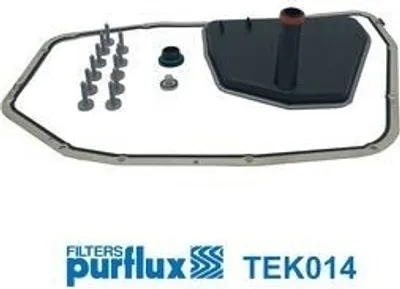 Produktbild von PURFLUX TEK014 Hydraulikfiltersatz AT Automatikgetriebe für AUDI A4 Avant (8K5, B8)