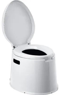 Produktbild von BRUNNER Eimertoilette Optitoil Sitz+Deckel 7l 100kg 40x48x33cm grau