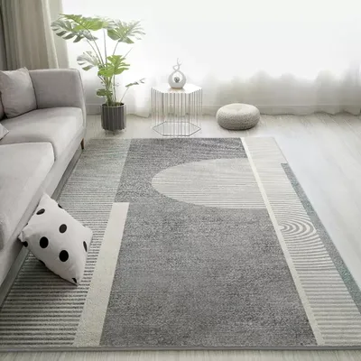 Produktbild von Rutschfester, waschbarer Teppich für Wohnzimmer und Schlafzimmer – verschiedene Stile erhältlich