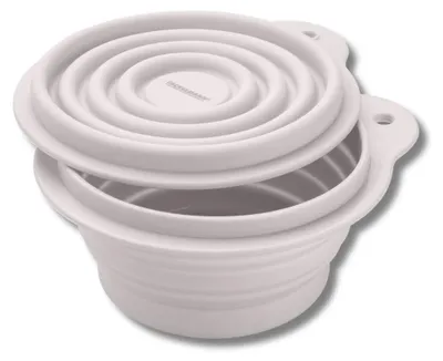 Obrázek produktu pro FACKELMANN 26927 FACKELMANN Vorratsdose faltbar 6,5 cm hoch weiß, 1 St.