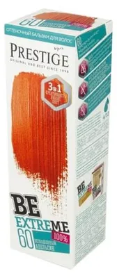 Imagen del producto de Prestige Be Extreme, tinte semipermanente para el cabello, color naranja 60, 100 ml