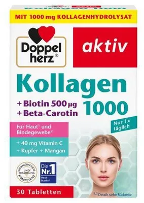 Obrázek produktu pro Doppelherz Kolagen 1000 tablet 30 kapslí