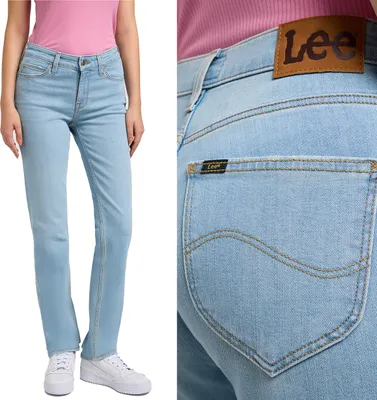 Produktbild von LEE Damen, Jeanshosen, Loose fit MARION STRAIGHT, W28 L33, Blau, Jeans, baggyjeans, buggy