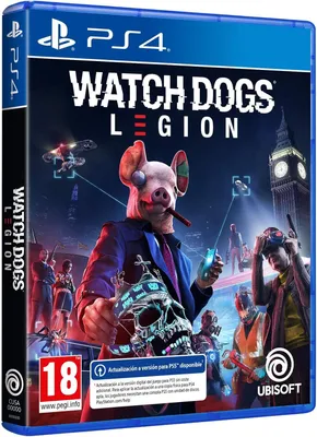 Zdjęcie produktu dla Ubisoft Watch Dogs Legion, PlayStation 4, Tryb multiplayer, od 17 lat, Nośnik fizyczny