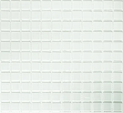 Produktbild von Mosaikfliese Transluzent weiß mit grünstich Glasmosaik Crystal BAD WC Küche WAND MOS60-0102