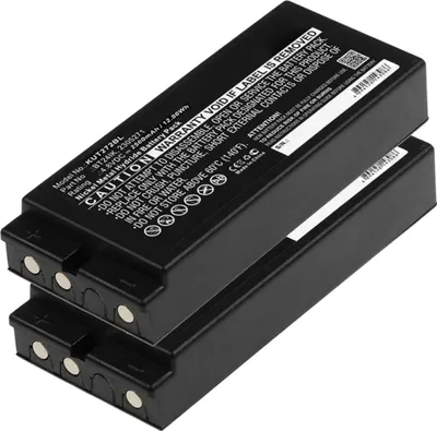 Immagine prodotto di subtel 2x Batteria per Telecomando Compatibile con Ikusi IK3 transmitters, IK4, T70/3, BT24IK – (2500mAh, 4.8V)