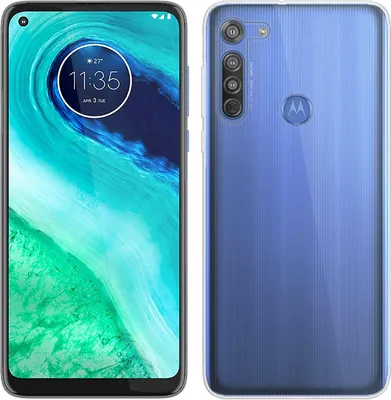 Immagine prodotto di cofi1453® Custodia in silicone di base compatibile con MOTOROLA MOTO G8 POWER Custodia TPU Morbido Cellulare Protezione Trasparente