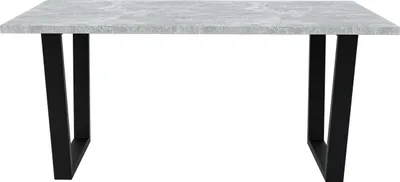 Productafbeelding van Eettafel Shefa Line Louisville 140, betonkleur, grijs