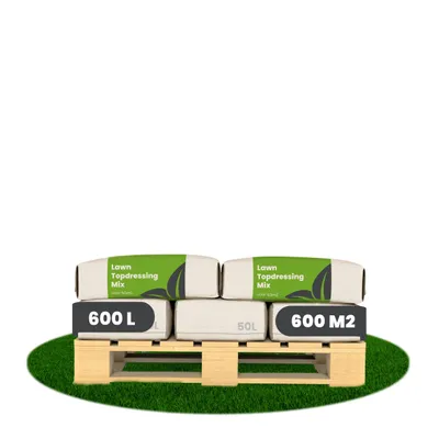 Produktbild von Rasen-Topdressing - Mischung mit Mykorrhiza und Rhizobakterien (600 Liter für 600m2) - Organifer