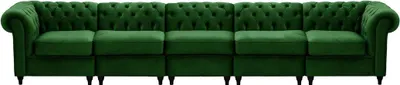 Image de Chesterfield - Canapé Modulaire - Velluto 10 - black