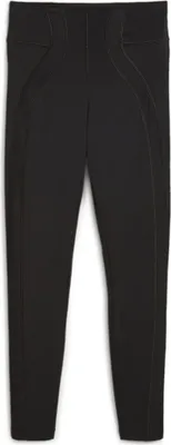 Immagine prodotto di Leggings Puma Studio Cloudspun a costine a vita alta, nero XS, donna, nero XS