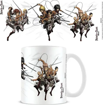 Image de Kubek ceramiczny z motywem Ataku Tytanów, pojemność 0,315 l