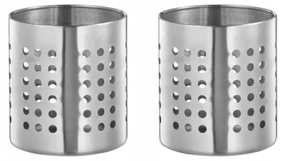 Produktbild von IKEA ORDNING Besteckhalter Edelstahl 13.5 cm 2er Set
