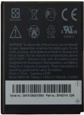 Produktbild von HTC HTCBAS470, Akku, Schwarz, Lithium-Ion (Li-Ion), 1230 mAh, 3,7 V, 4,55 Wh