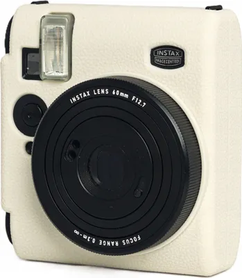 Productafbeelding van Silicone hoesje voor Fuji Fujifilm INSTAX Mini 99, wit