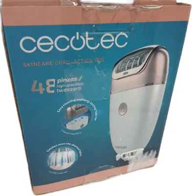 Produktbild von Cecotec Elektrischer Epilierer Damenpflege SkinCare Depil Action One sanfte Haarentfernung effektiv hochwertig