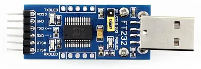FT232 USB-C auf UART Modul, USB auf TTL, 3,3V/5V