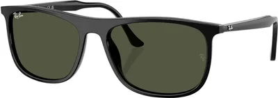 Produktbild von Ray-Ban RB2216 901/31 Sonnenbrille Schwarz glänzend Grün Gr. 58