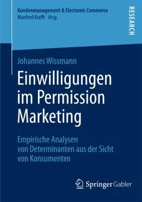 Obrázok produktu pre Einwilligungen im Permission Marketing