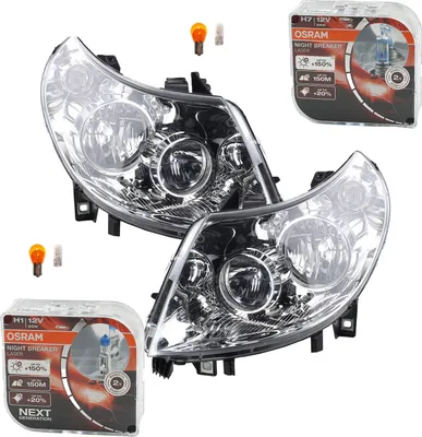 Immagine prodotto di Johns, fari + Osram Night Breaker Laser adatto per Citroen Jumper III set L R 1340664080 6208A5 1340663080 6206A5