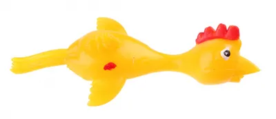Obrázek produktu pro 1 x Střelec na krocany Střelec na kuřata "Flitsche" Střelec na krocany z gumy pro střelbu katapultem cca 11 cm
