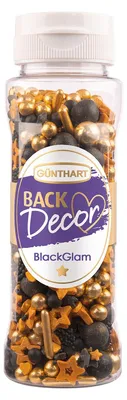 Zdjęcie produktu dla Posypka dekoracyjna Günthart, Black Glam 110 g