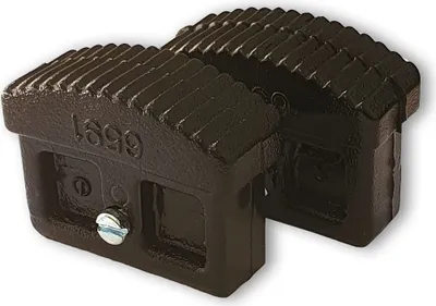Produktbild von Iller Innenschuhe für Sprossenleitern 60x22mm Holmgröße 2 Stück