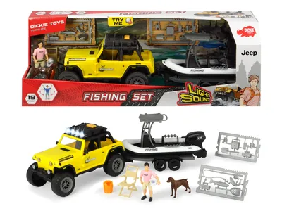 Produktbild von Dickie Toys 203838001 Fishing Set