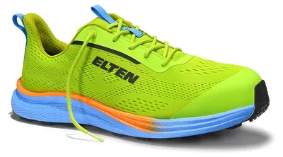 Produktbild von Sicherheitshalbschuh TAVIXX XXFE lime-blue Low ESD S1, Gr. 43