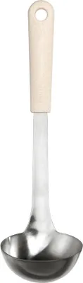 Zdjęcie produktu dla Chochla do zupyGastroMax 7213-720, długość: 310 mm, stal nierdzewna/kremowa