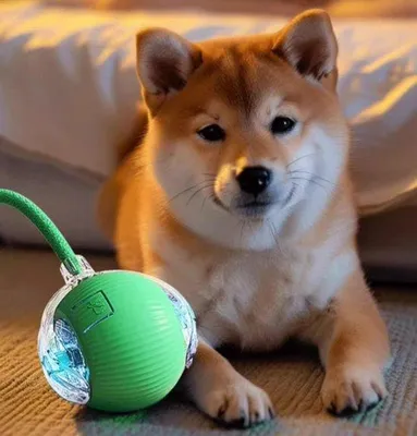 Immagine prodotto di Giocattoli per cani - Illuminazione a LED - 3 modalità di gioco - Base di ricarica