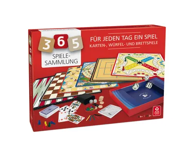 Produktbild von Spielesammlung 365 Spielmöglichkeiten