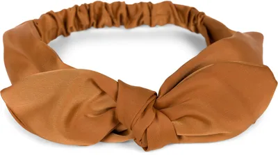Produktbild von styleBREAKER Damen Haarband einfarbig mit Schleife und Gummizug, Stirnband, Headband, Pinup, Rockabilly, Haarschmuck 04026035