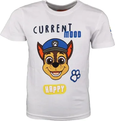 Produktbild von Paw Patrol Chase Jungen Kinder T-Shirt – Weiß / 122