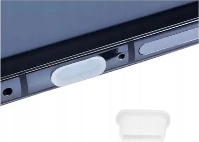 Obrázek produktu pro Prachová krytka pro nabíjecí port USB typu C, průhledná