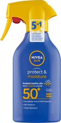 Obrázok produktu pre Hydratačný sprej s pumpičkou SPF 50+ Sun (Protect & Moisture Spray) 270 ml